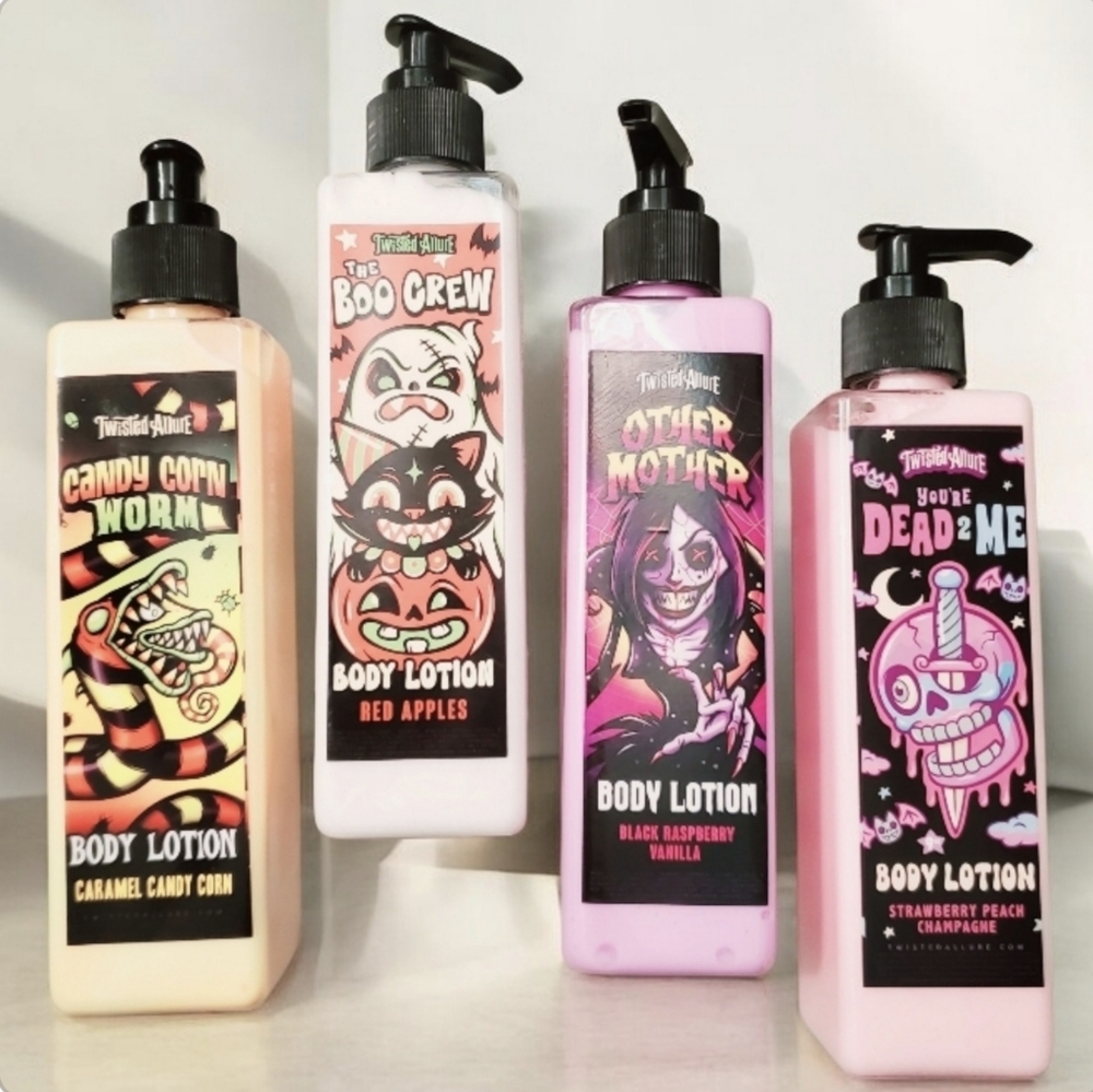 Twisted Allure Lotion (Candy Corn Worm, Dead to Me, Boo Crew or Other Mother